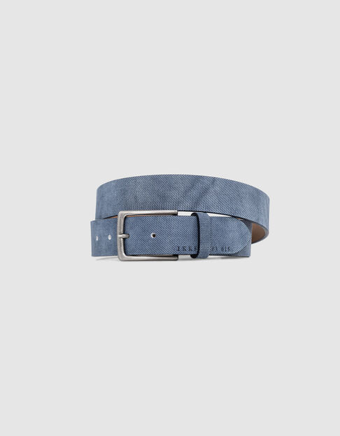 Ceinture marine cuir Homme - IKKS